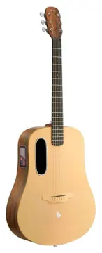 Lava Music ME 4 Spruce 41" Airflow Bag Woodgrain Brown