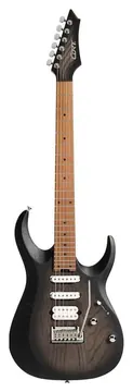 Cort X-700 Triality E-Gitarre Open Pore Black Burst