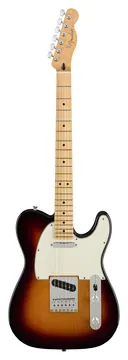 Fender Player Telecaster MN 3-COLOR Sunburst Con Borsa Fender Midnight Blue IN Omaggio