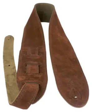 Leathergraft Comfy Guitar Strap, Rust
