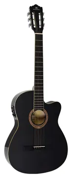 Michael Semi Flat Aço Elétrico com Afinador VMS314 BK