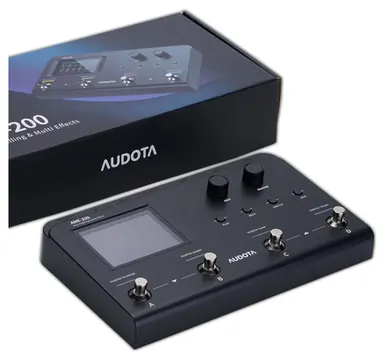 Audota AME-200 Amp Modeling & Multi-Effects Pedal Multi-Effektpedal