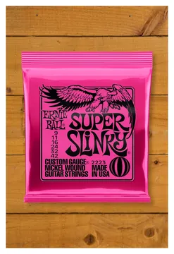 Ernie Ball Super Slinky 2223 Guitar Strings 9-42