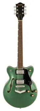 Gretsch G2655 Streamliner CB JR DC Steel Olive