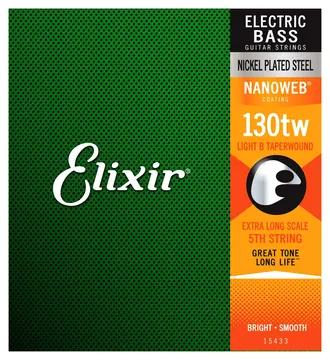 Elixir Nanoweb Medium B / .130tw Extra Long 15433