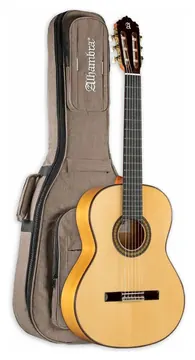 Guitarra Flamenca Alhambra 7FC Spruce Cipreste com Saco 25mm