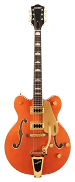 Gretsch G5422TG Electromatic® Classic Hollow Body Double-Cut with Bigsby, Orange Stain