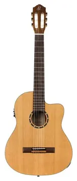 Ortega RCE131 GUITARE CLASSIQUE ELECTRO - Table en cèdre massif