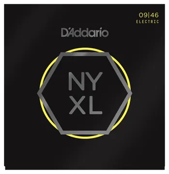 D'Addario NYXL0946 Super Light Top Regular Bottom, Electric Guitar Strings 9-46