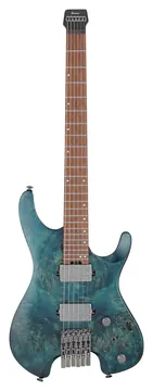 Ibanez Q52PB Q Series Poplar Burl Cosmic Blue Low Gloss