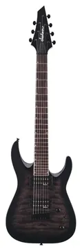 Jackson JS Series Dinky Arch Top JS22Q-7 DKA HT Transparent