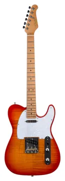 Seizi Vintage Saitama Plus Flamed Cherry Burst