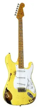 Fender Limited Edition 1954 Stratocaster Heavy Relic MN Aged Canary o 2-Color Sunburst