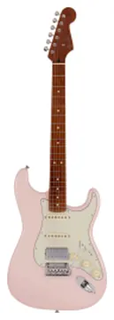 Fender Made IN Japan Hybrid II Stratocaster Limited Run Roasted Shell Pink