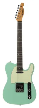Prodipe TC80RA SG Guitare Electrique Telecaster Surf Green