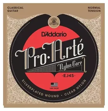 Daddario Encordoamento para Violão Nylon Daddario Pro arte Ej45
