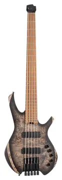 Cort Space 5 Headless 5-String Bass, Star Dust Black