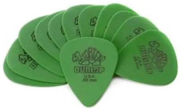 Blister plettri Dunlop 418P.88 Tortex 12pz standard 88mm