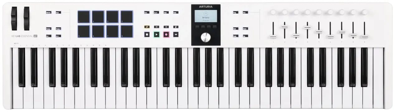 Arturia Keylab Essential 3 61-Note in White