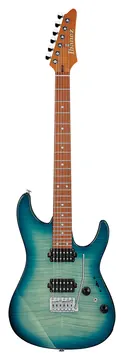 Ibanez AZ24S1F - Transparent Turquoise Burst