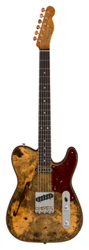 Fender Custom Shop Esquire Buckeye Burl NOS Gealtert Natur Artisan 2025