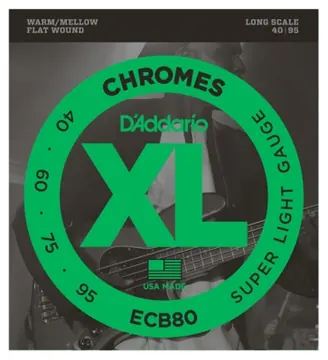 Daddario D´Addario ECB80 Flatwound Bass Strings (40-95)