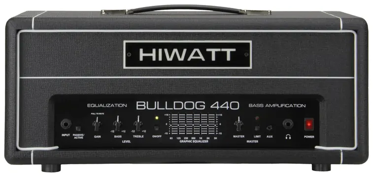 Hiwatt Bulldog 440 Mk II 440w Bass Amp Head