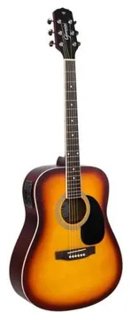 Giannini Viol?o ElÈtrico AÁo Giannini GD1 EQ Tobacco Sunburst Satin