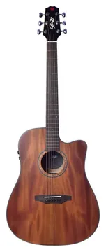 Seizi Kaiju Mirai Linha Supreme Folk de Aço Mahogany c/ Pré com Efeitos e Bag