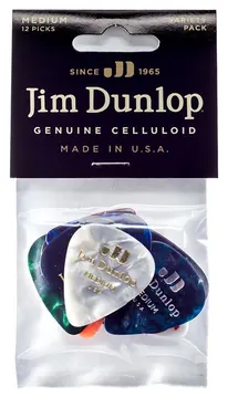 Dunlop Medium Celluloid Pick Variety Pack