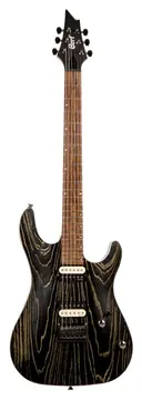 Cort KX300ET-EBG Guitare Electrique Etched Noir ET OR