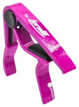 Torelli Capotraste Torelli Para Violão Nylon Cor Pink