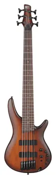 Ibanez Baixo Ibanez SR506A MHL Mahogany Brown Burst 6 Cordas