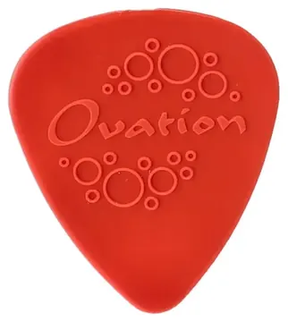 Ovation Diamond Picks Nylon 351 0.73 Red