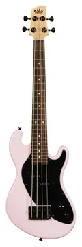 Kala Solid Body 4-String Pale Pink Fretted U•BASS®