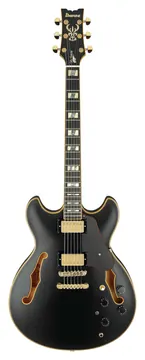 Ibanez John Scofield JSM20 Black Low Gloss