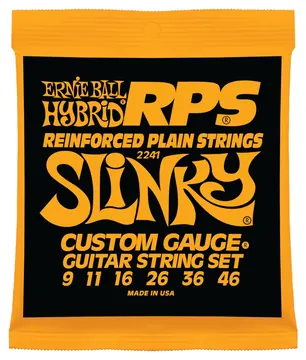 Ernie Ball Electric Guitar Strings 9-46 Ernie Ball RPS Hybrid Slinky 100% Genuine