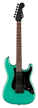 Fender Boxer Series Stratocaster HH RW Sherwood Green Metallic Chitarra elettrica con borsa