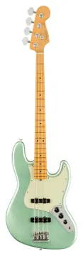 Fender American Professional II Jazz Bass touche erable Mystic Surf Green