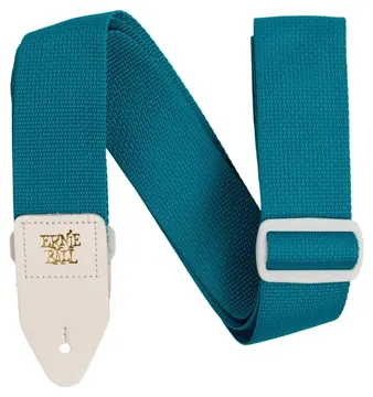 Ernie Ball 5349 Polypro Gitaarband - Teal/Wit