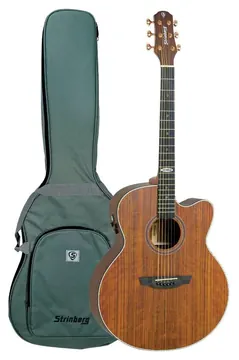 Sonotec Strinberg Sj300c Ws Walnut Satin Com Capa