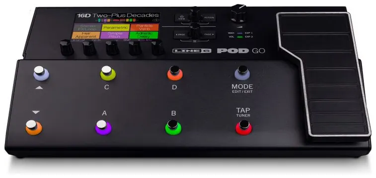 Line6 Pedaleira Line 6 Pod Go Multiefeitos