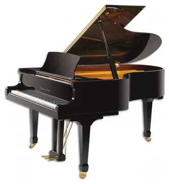 Piano Cauda Pearl River GP188A PE Professional Grand Preto Polido