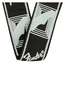 Fender Monogramm Gitarrengurt black-grey-grey Der Klassiker unter den Fender Gurten!