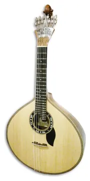 Guitarra Portuguesa Artimúsica GP71L Meio Luxo Tampo Spruce Modelo Lisboa