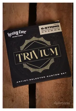 Dunlop TriVium Heavy Core Strings 10-52