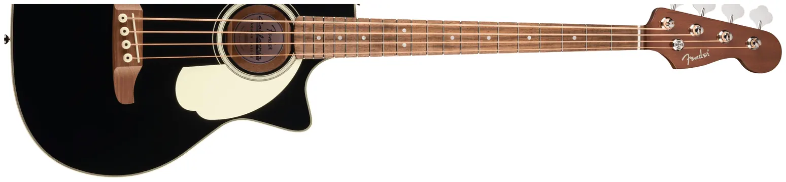 Fender California Deluxe Kingman™ Bass CE, Walnut Fingerboard, Black