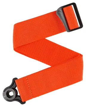 D'Addario Auto Lock Polypro Guitar Strap, Orange PWSAL404
