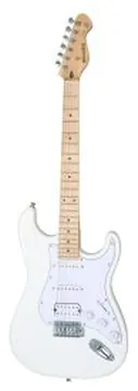 Mooer MSC11 PRO Chitarra Elettrica polar white con borsa