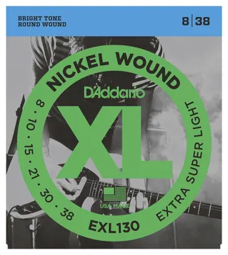 D'Addario EXL130 E-Gitarren Saiten .008-.038